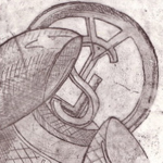 Anielka Hampson Print Untitled 1 [lipstick]